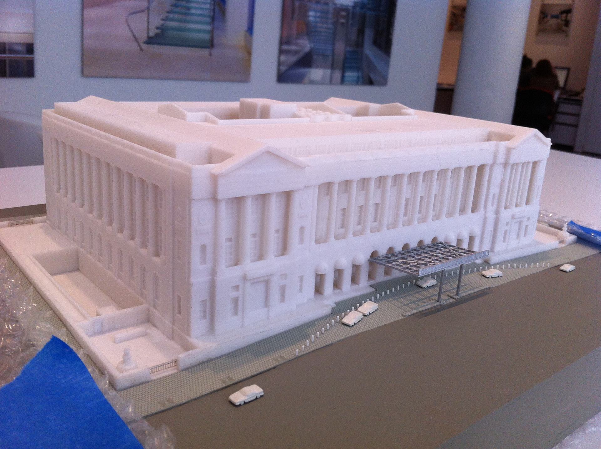 3D Printed Building Model