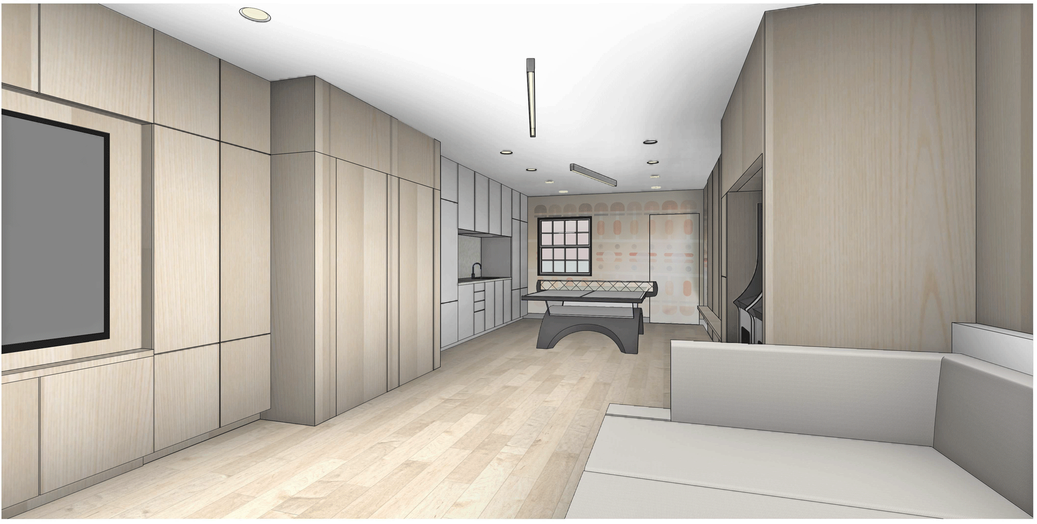 Game Room Renderings