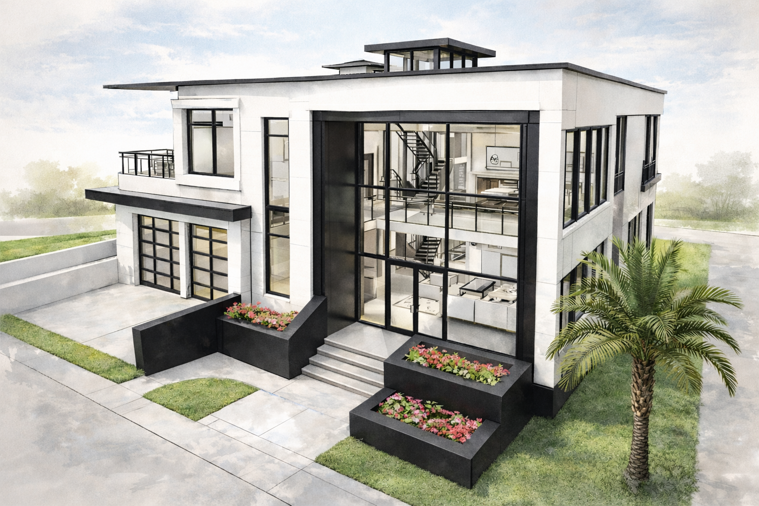 Modern Mansion