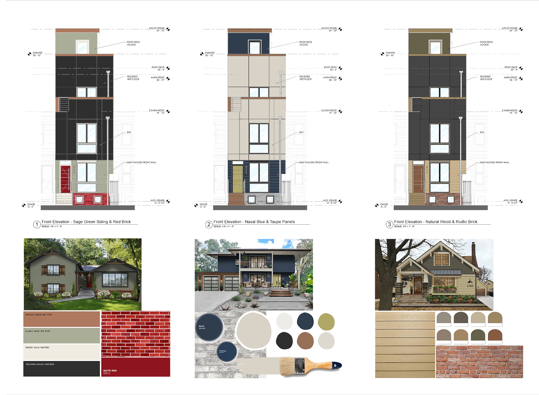 Exterior Materials & Finishes